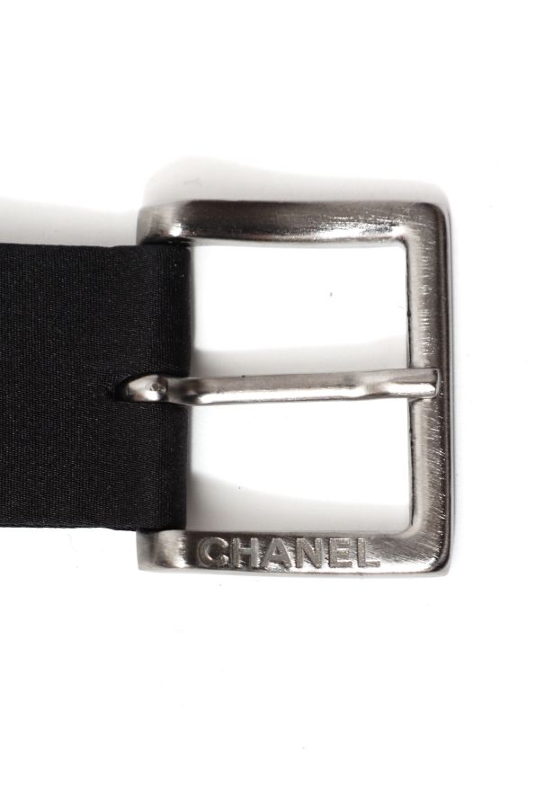 Chanel Satin Buckle Belt - 4
