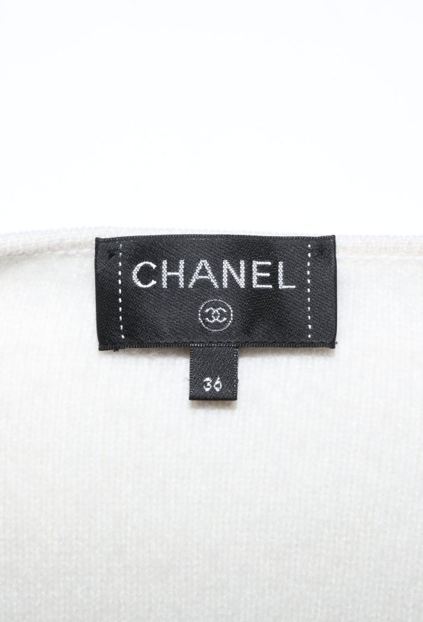 Chanel 2022 Double-Breasted Cashmere Cardigan - 7
