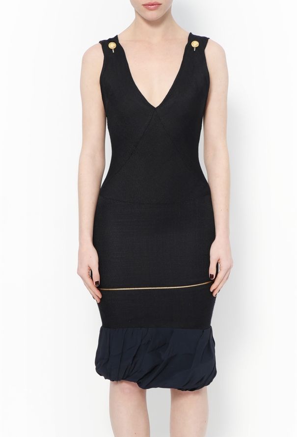 Balenciaga S/S 2005 Spiral Zip Dress - 3