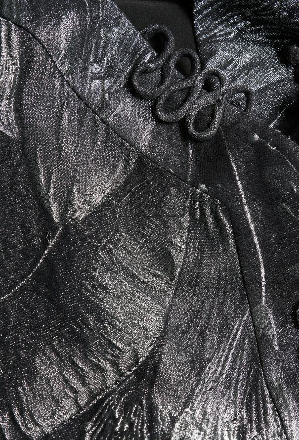 Christian Dior F/W 2009 Brocade Leaf Top - 7