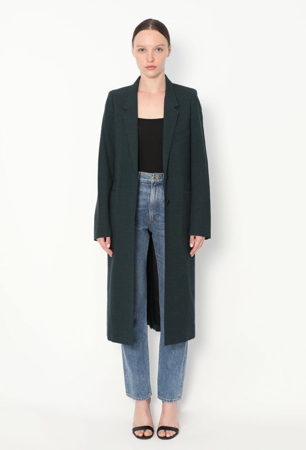 Hermès 2013 Classic Notched Coat - 2