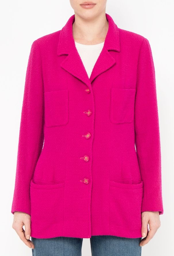 Chanel COLLECTOR F/W 1995 Tweed 'CC' Jacket - 1