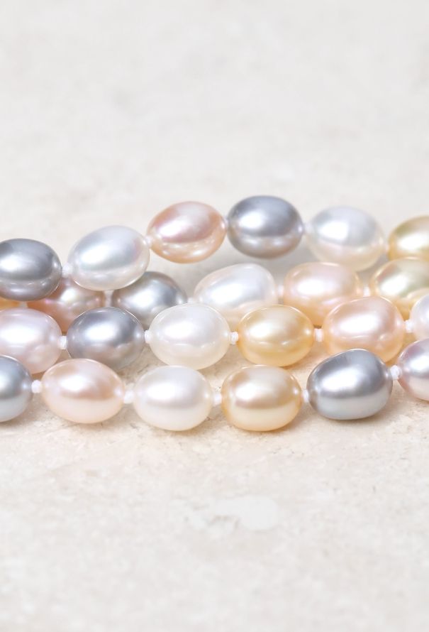 Bucherer Cultured Pearl Sautoir Necklace - 5