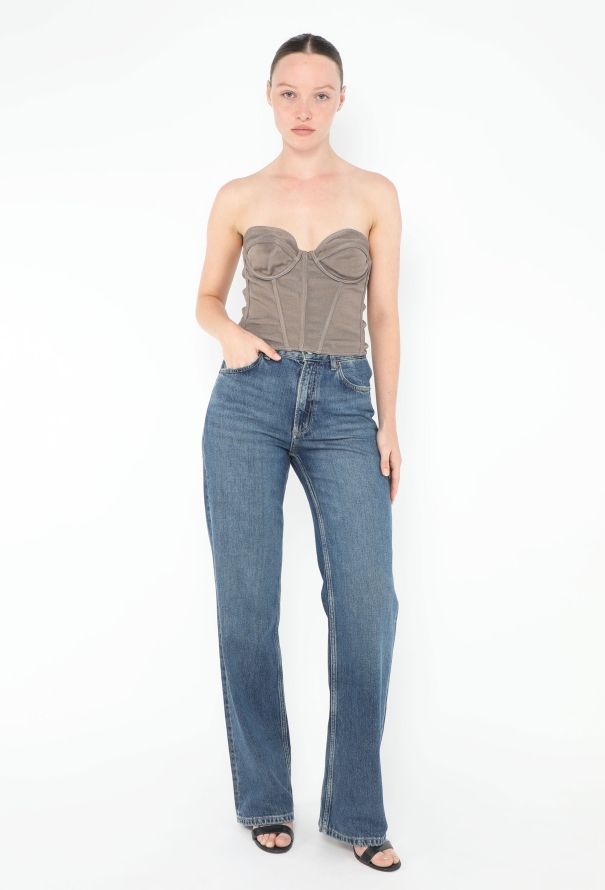 Alaïa 1990 Bustier Corset Top - 3