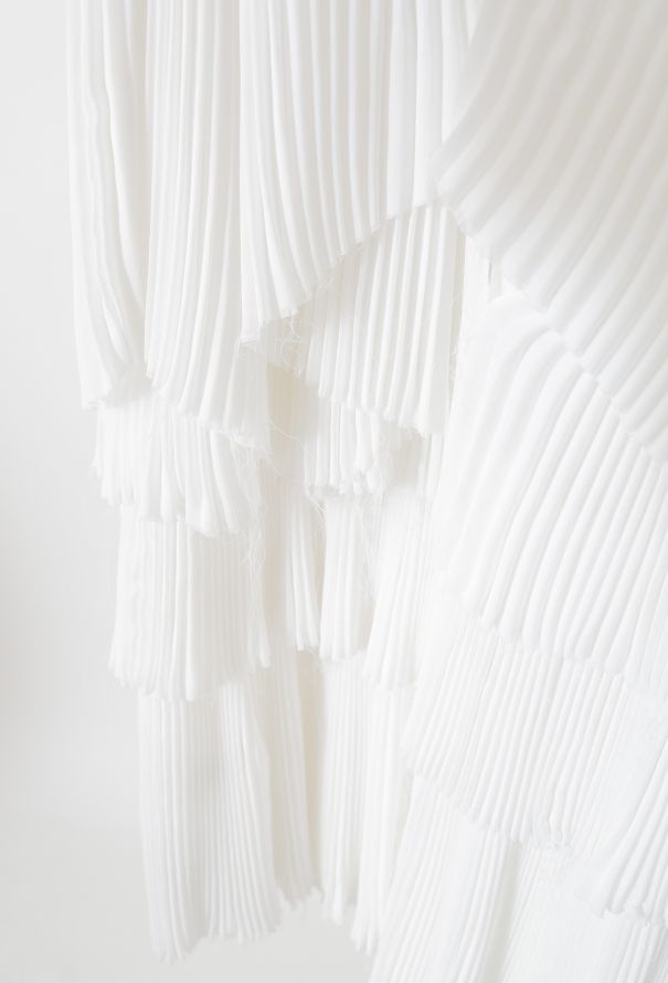 Givenchy S/S 2010 Pleated Lace Dress - 7