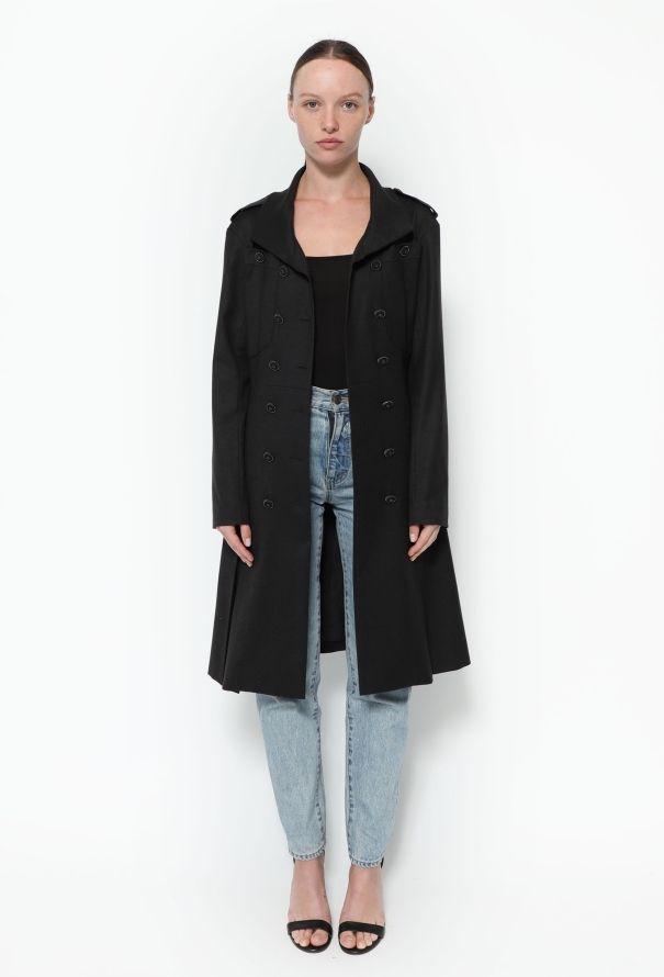 Chanel Double-Breasted Trench Dress - 3