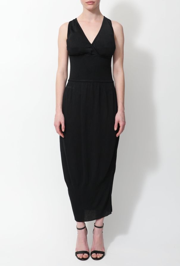 Alaïa '90s Ribbed Maxi Dress - 2