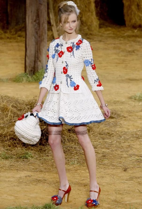 Chanel S/S 2010 Flared Silk Knit Dress - 2