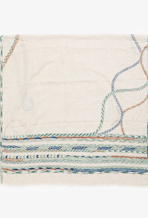 Hermès Cashmere Frayed Scarf - 2