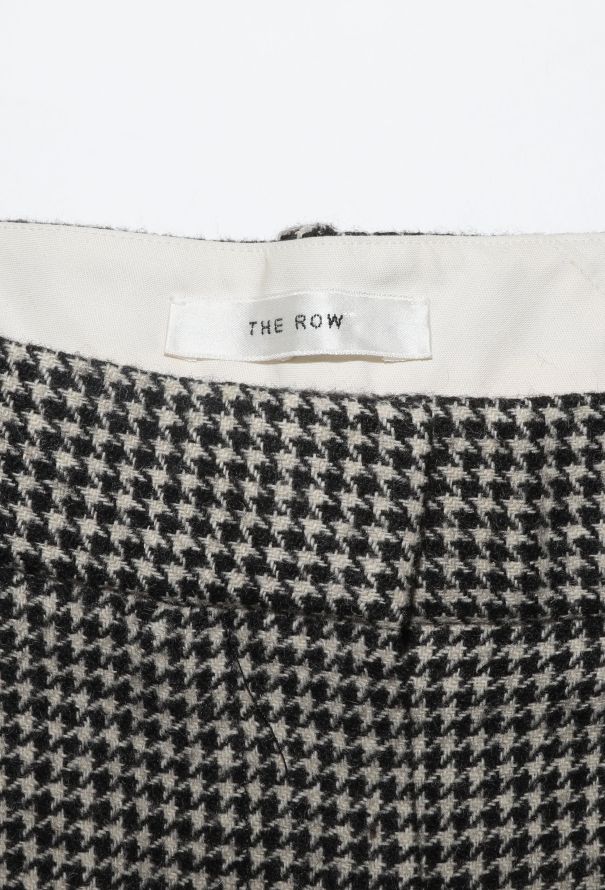 The Row Nica Houndstooth Camel Hair Trousers - 5