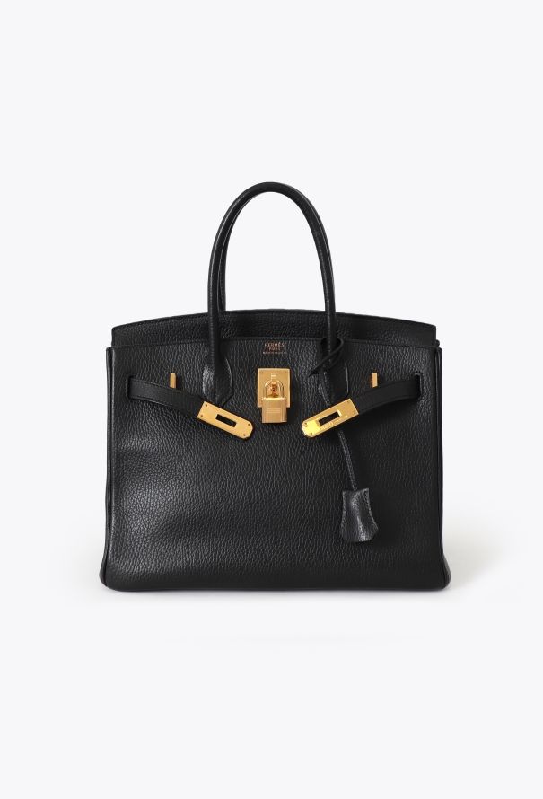 Hermès Exceptional '90 Black Ardennes Birkin 30 - 2