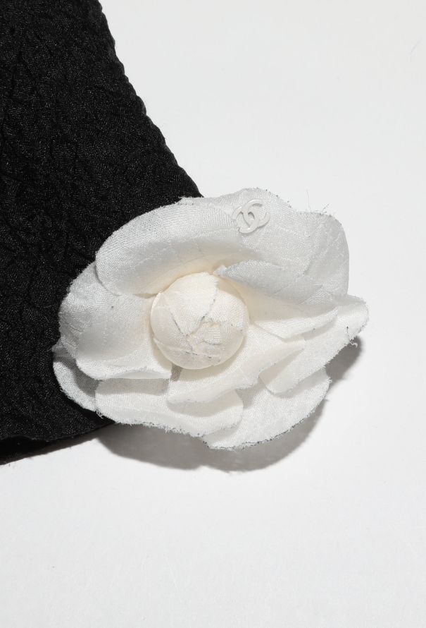 Chanel 2020 Camelia Brooch Silk Top - 6