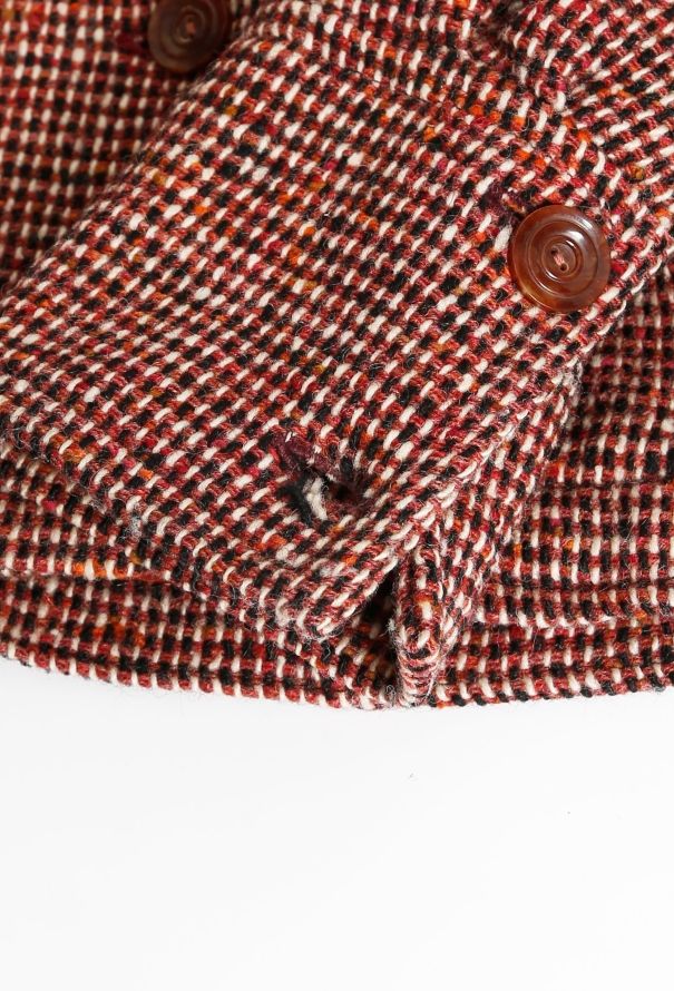 Kenzo '70s Ruched Double-Breasted Blazer - 6