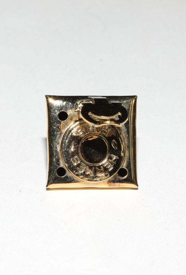 Hermès Medor Pyramid Clip Earrings - 4