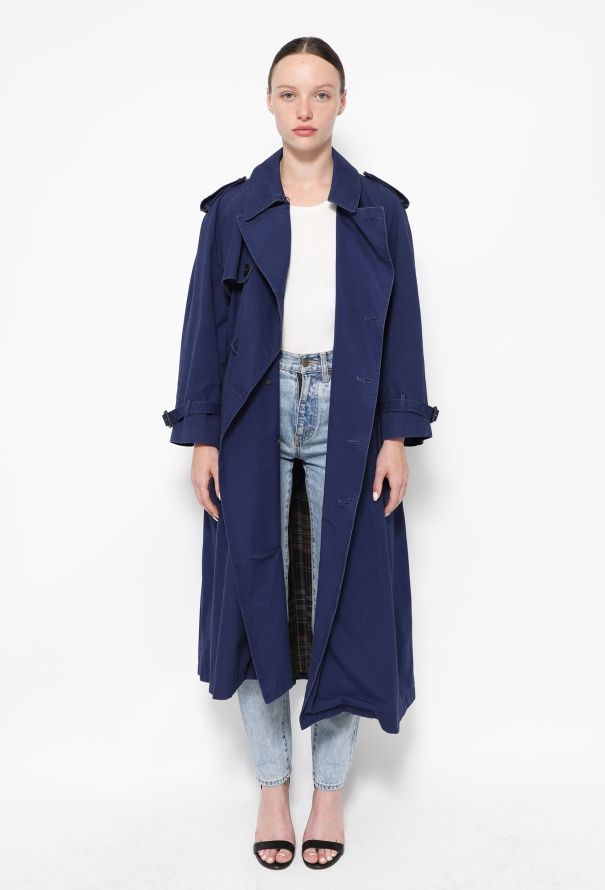 Balenciaga 2018 Belted Trench Coat - 2