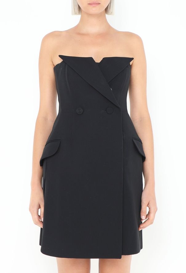 Dior S/S 2013 Tailored Tuxedo Dress - 3