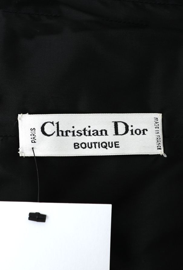 Dior Vintage Floral Lace Dress - 6