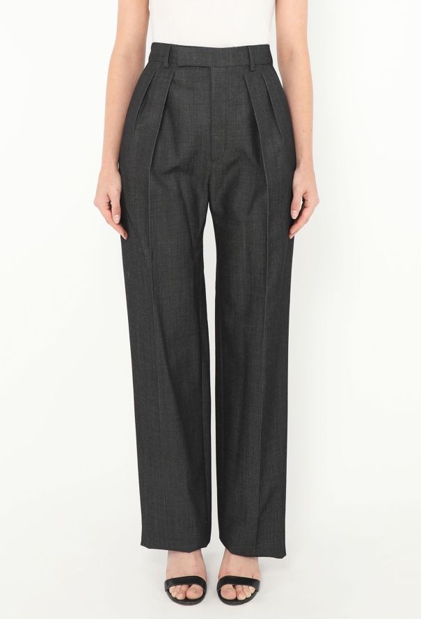 Céline F/W 2023 Tailored Pleated Trousers - 3
