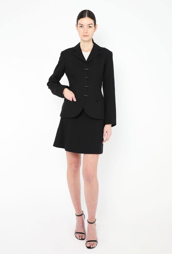 Alaïa RARE F/W 1991 Hourglass Blazer Ensemble - 4
