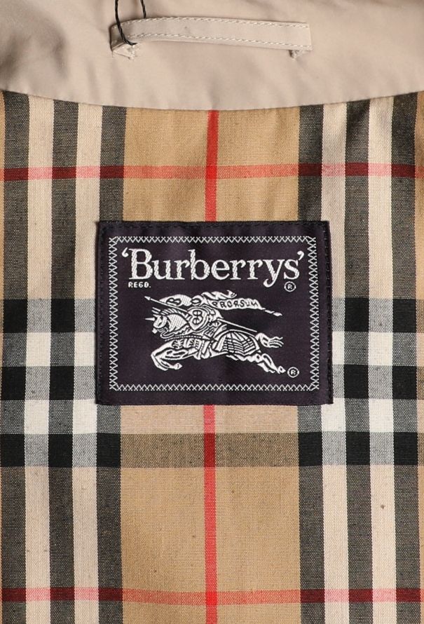 Burberry Vintage Classic Belted Trench - 8