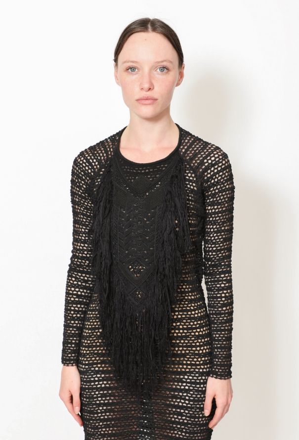 Isabel Marant F/W 2011 Fringe Crochet Dress - 1