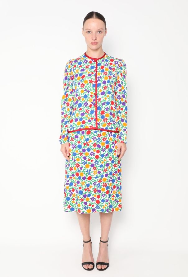 Saint Laurent COLLECTOR S/S 1979 3-piece Ensemble - 1