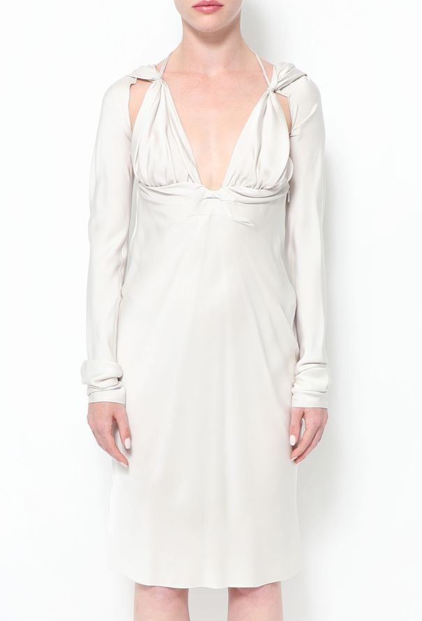 Gucci TOM FORD 2002 Silk Knot Dress - 2