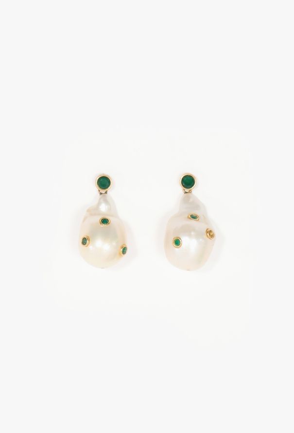 Céline Pre-Fall 2018 Baroque Pearl Earrings - 1