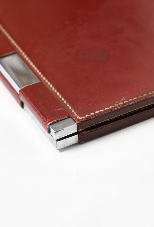 Hermès RARE 1940s Dupré-Lafon Leather Desk Pad - 10