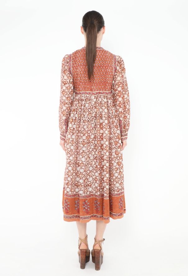 World Treasures Authentic Indian Block Print Dress - 4