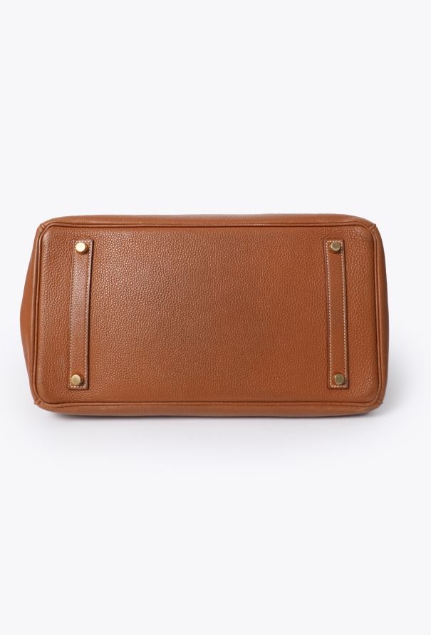 Hermès Beautiful Gold Togo Birkin 35 - 8