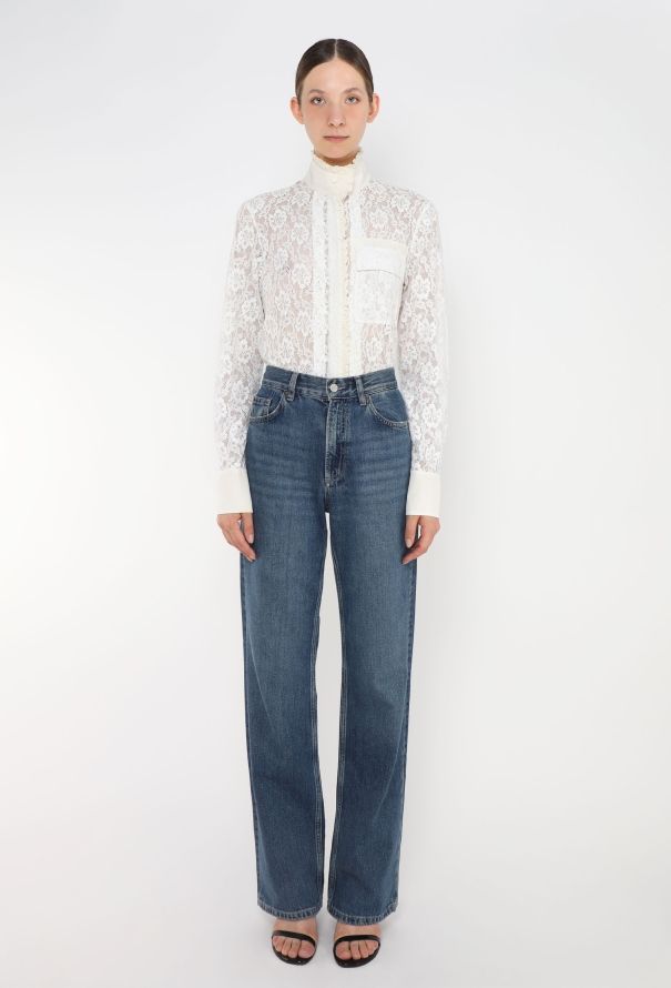 Chloé Pre-Fall 2018 Lace Blouse - 3