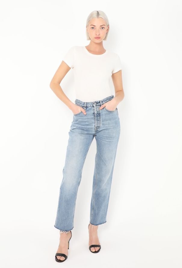 Toteme 2024 Raw Hem Jeans - 1