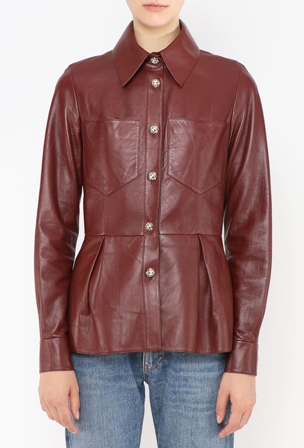 Chanel F/W 2022 Lambskin Gripoix Shirt - 1