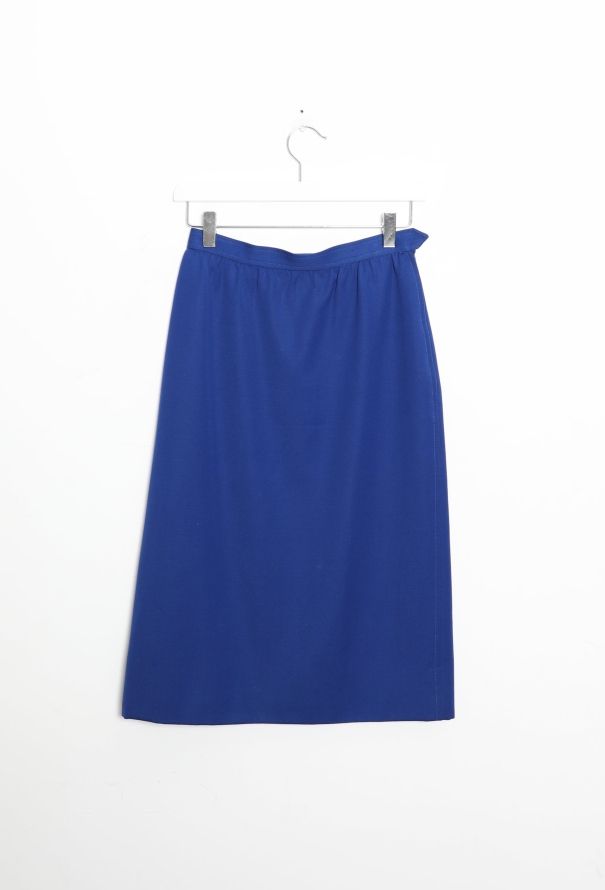Saint Laurent Vintage Classic A-line Skirt - 5