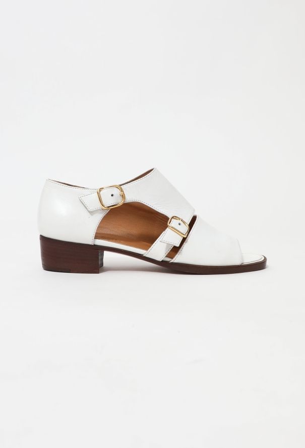 Hermès Leather Sandals - 1