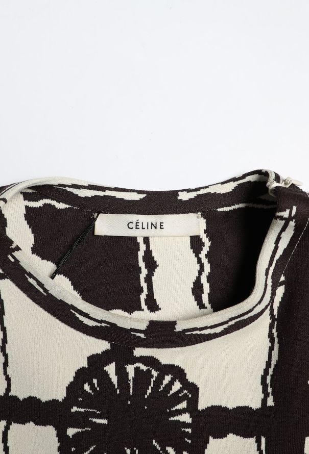 Céline COLLECTOR F/W 2017 Jacquard Tunic Ensemble - 7