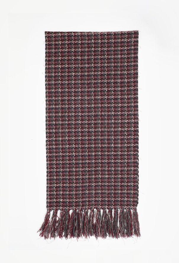 Chanel 2007 Cashmere Tweed Scarf - 1