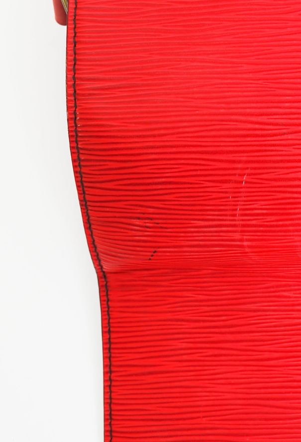 Louis Vuitton Red Epi Cartouchiere Bag - 13