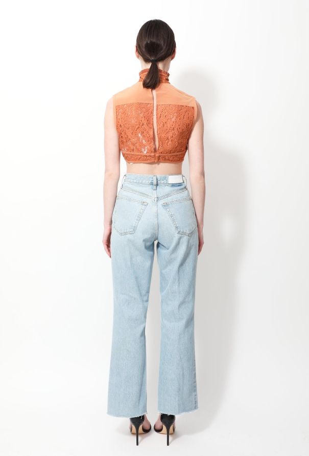 Chloé 2018 Lace Cropped Top - 3