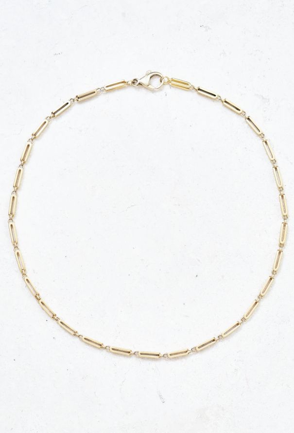 Vintage Fine Jewelry 18k Yellow Gold Chain Necklace - 1