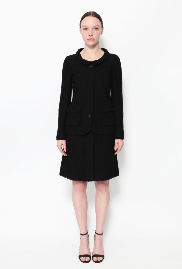 Chanel Fall 2004 Haute Couture Bouclé Ensemble - 1