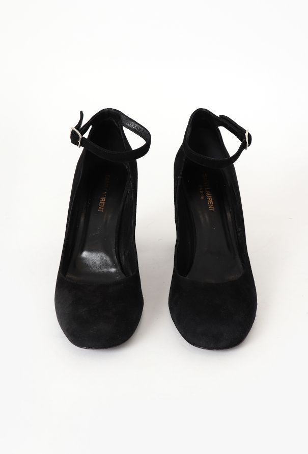 Saint Laurent 2017 Suede Loulou Pumps - 3