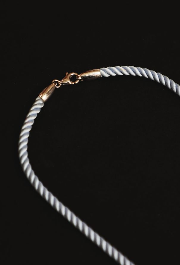 Modern Fine Jewelry Mathon 18K Gold, Moonstone and Diamond Cross Necklace - 6