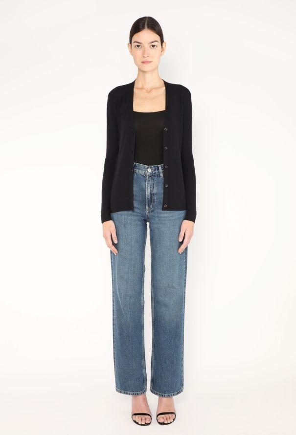 Prada 2020 Cashmere Thin Knit Cardigan - 2