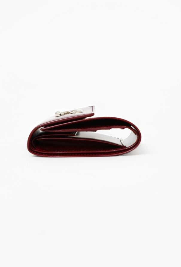 Cartier Bordeaux Panthère Leather Wallet - 4
