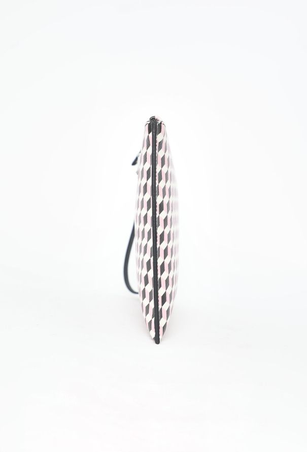 Prada Printed Saffiano Clutch - 5