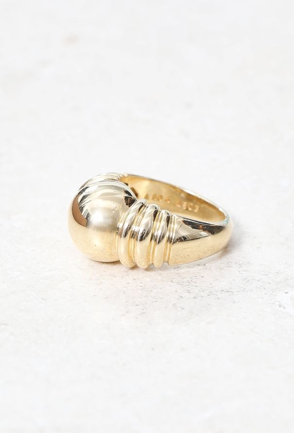 Boucheron Vintage 18k Yellow Gold Ring - 2