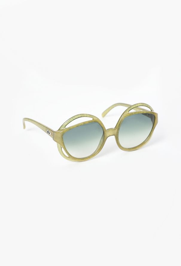 Dior 1977 Oversized Speckled Sunglasses - 3
