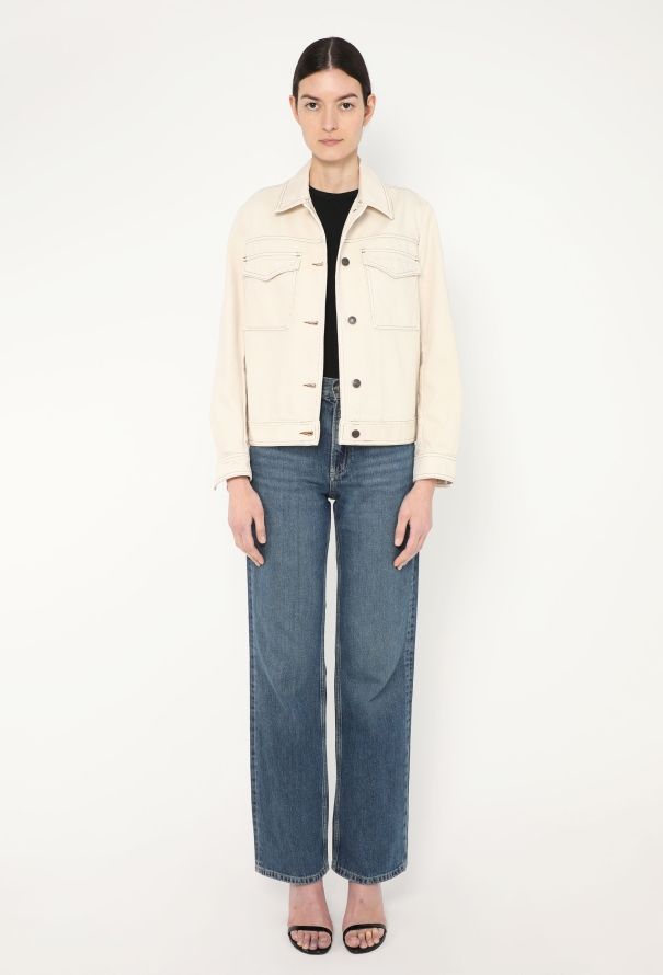 Dries Van Noten 2024 Belted Denim Jacket - 2